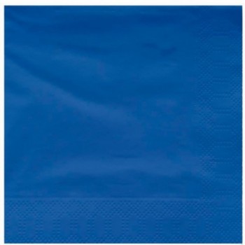 Tovagliolo 2 Veli 25x25 Blu Pezzi 3000