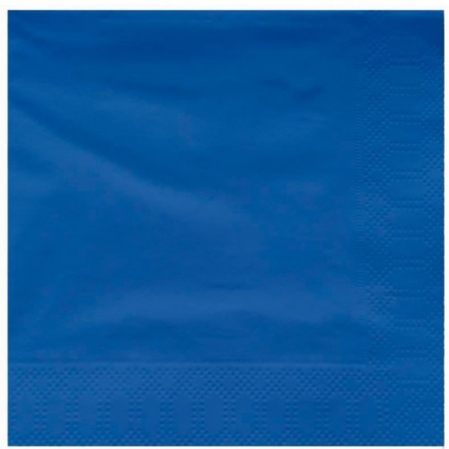 Tovagliolo 2 Veli 33x33 Blu Pezzi 2000