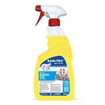 Sgrassatore Sanitec Ultra Limone Ml.750x6