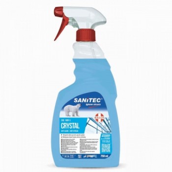 Detergente Vetri Sanitec Crystal Ml.750x6