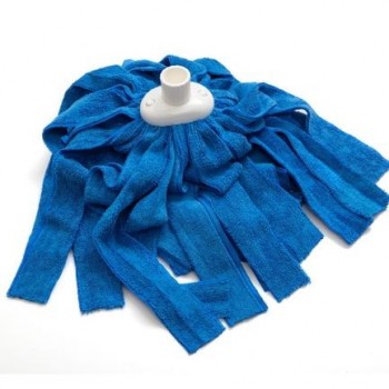 Mop Vite Microfibra Strisce Blu