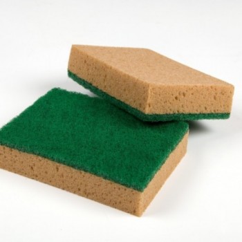 Accoppiato Spugna Spongex Brown Pz.10
