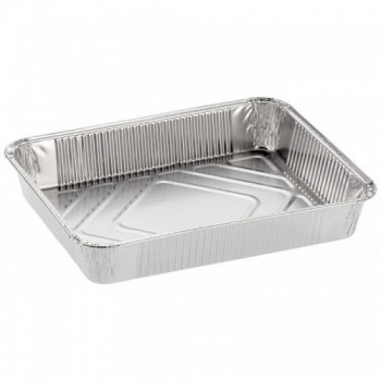 Vaschetta Alluminio 111P (cm.23x18) Porzioni 4 Pz.100