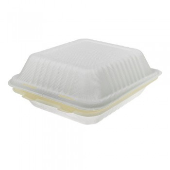 Food Box in Polpa di Cellulosa con Coperchio cm. 24x24 Pz.50