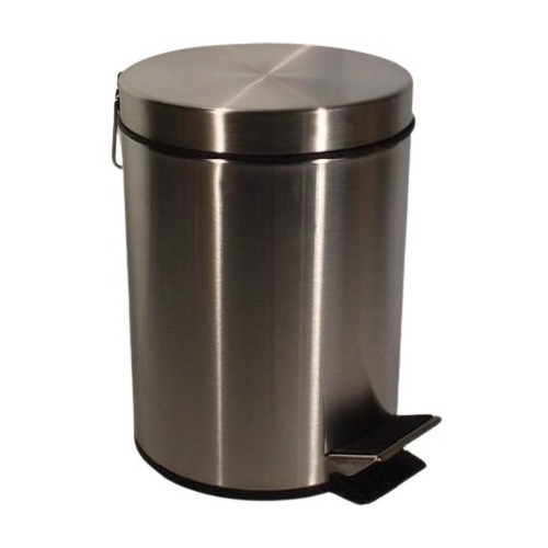 Pattumiera Pedale Lt.5 Inox