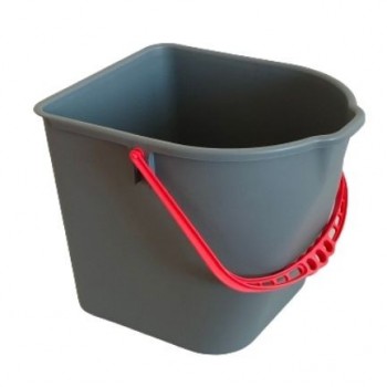 Secchio Mop Manico Rosso  Lt.25