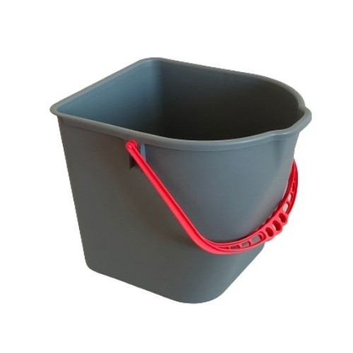 Secchio Mop Manico Rosso  Lt.25