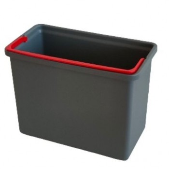 Secchio Plastica 7 Lt. Rosso