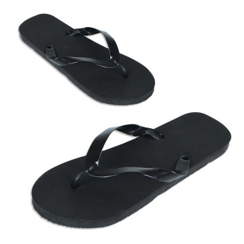 Infradito Nero Uomo Pz.50