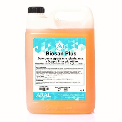 Biosan Plus Sgrassante Igienizzante Lt.5