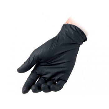 Guanto Nitrile NERO S/P3 Pz.100 Tg.L