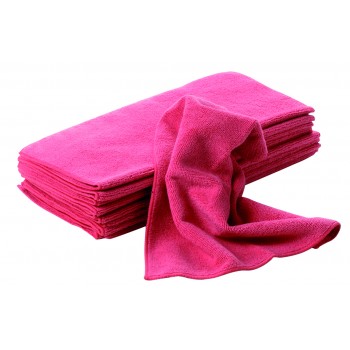 Panno Microfibra Rossa 37x37 Pz. 10