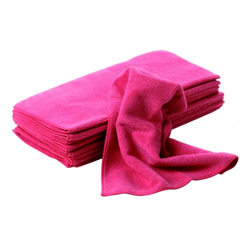 Panno Microfibra Rossa 37x37 Pz. 10