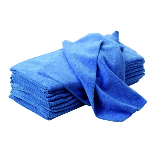 Panno Microfibra Blu 37x37 Pz. 10